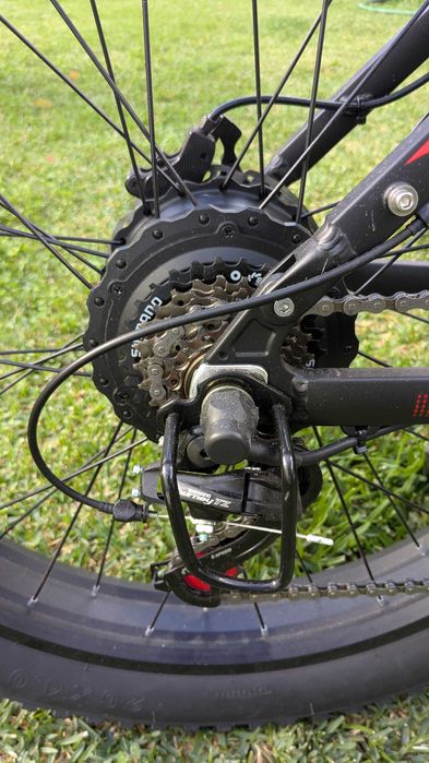 Bicicleta elétrica DUOTTS S26 750Wx2 50Km/H 26'' 48V 19.2Ah 120Km