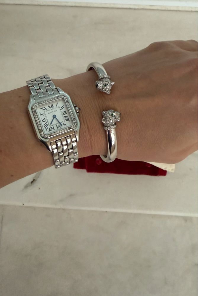 Браслет Cartier Panthere оригинал, существенно дешевле бутика