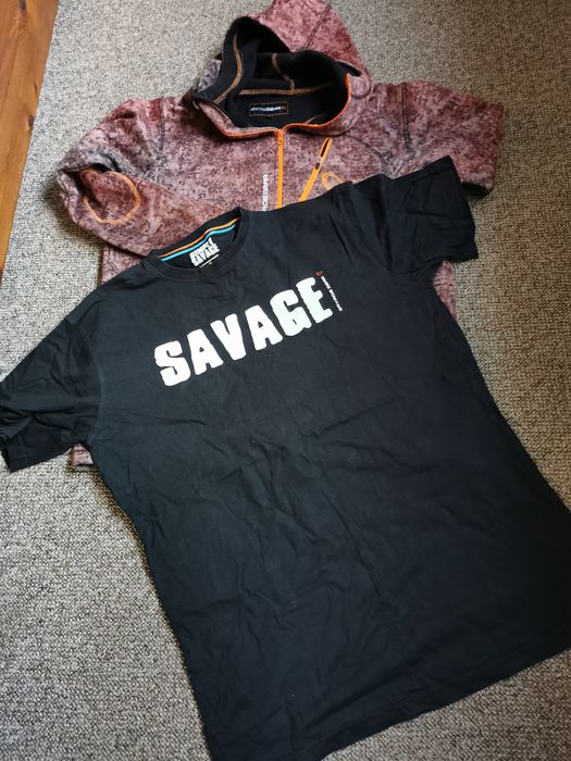 Bluza z kapturem L/M Savage Gear mimicry 3D Urban ja et + gratis t-shi