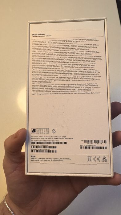 Iphone 15 ProMax 256g