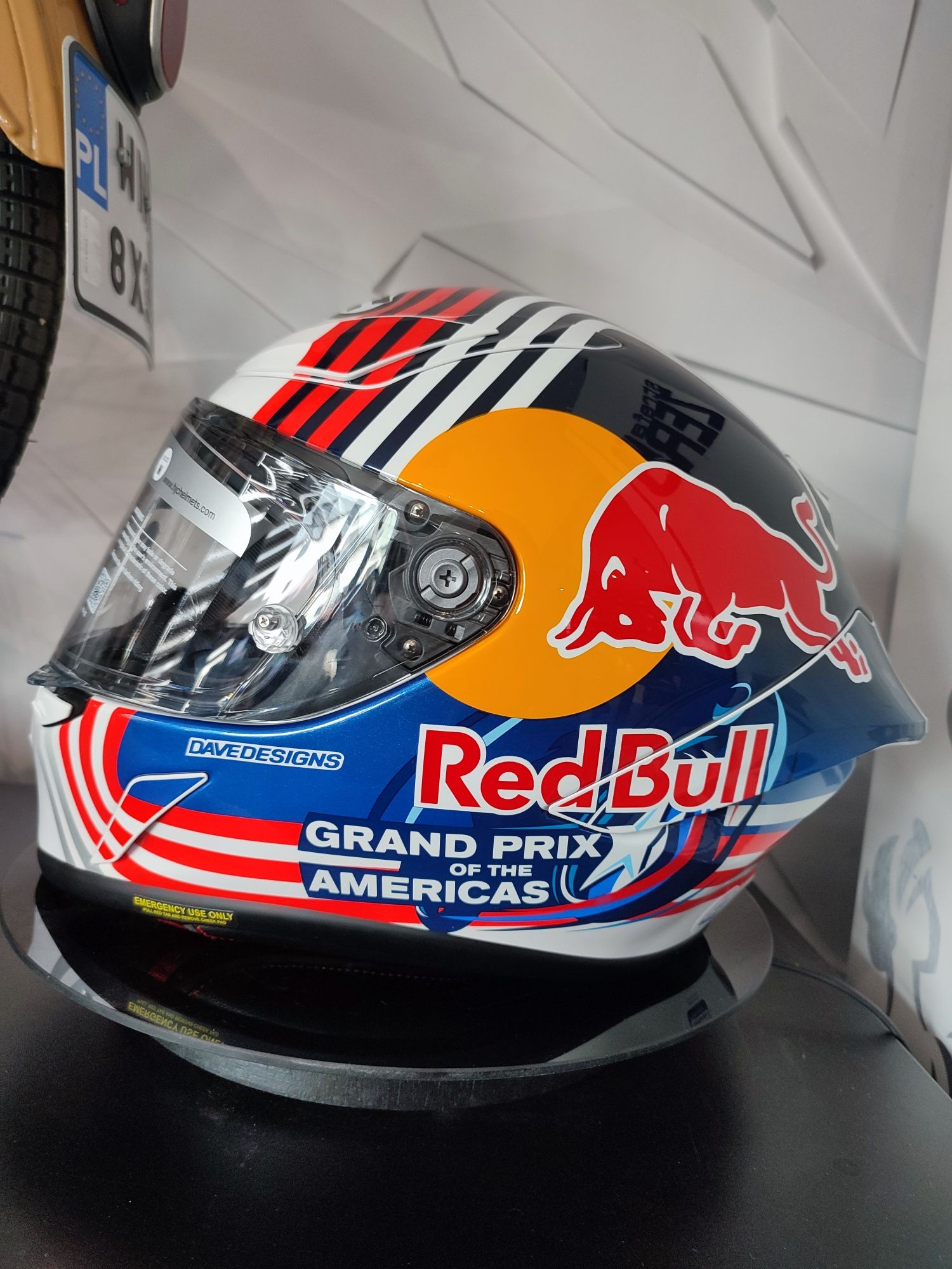 Kask HJC Rpha 1 RED BULL Austin GP 'S 'M 'L 'XL  RATY 0%! BLACK WEEK!