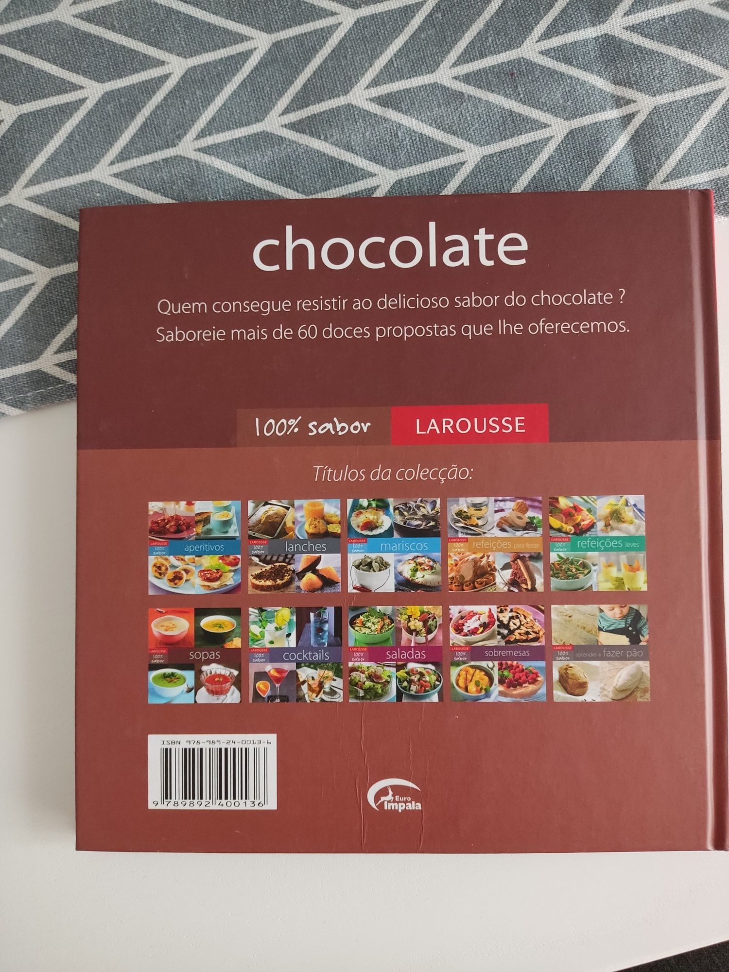 Livro de receitas de Chocolate