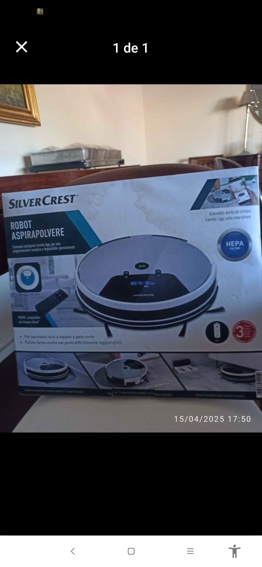 Robot aspirador SilverCrest