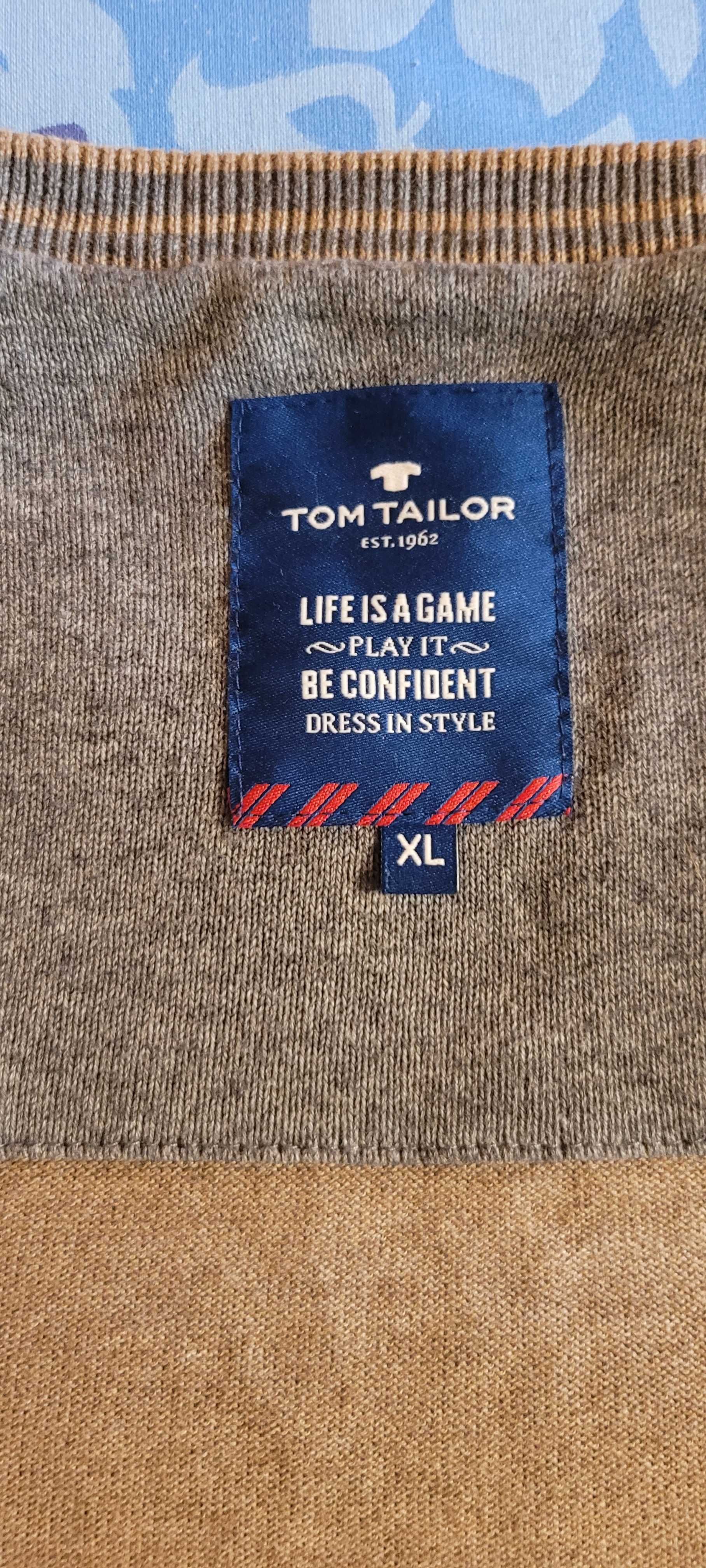 markowy ,nowy, męski sweter ,Tom Tailor,  XL/L