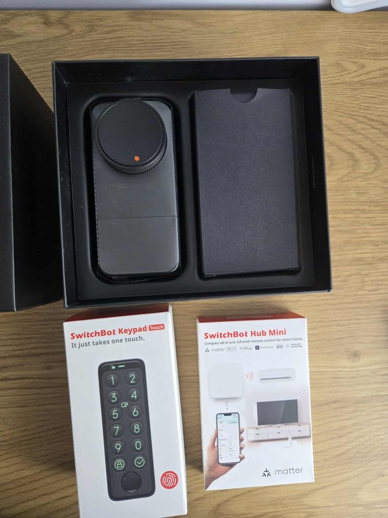 Inteligentny elektroniczny zamek dom smart Switchbot wifi smart