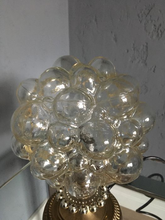 Bubble Glass Lamp Helena Tynell Limburg Mid Century 1960s lampka
