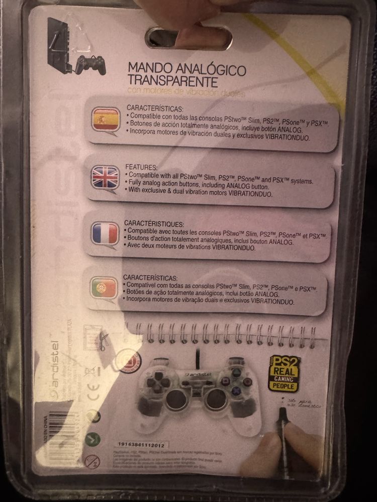 Comando analógico para PlayStation