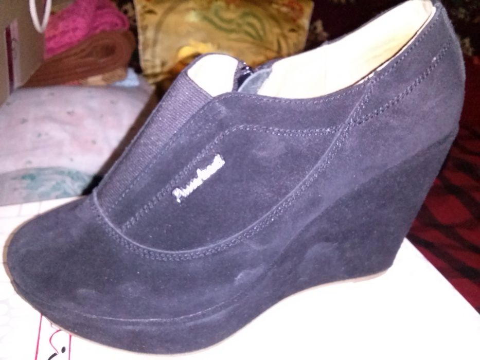 туфли из натурального замша