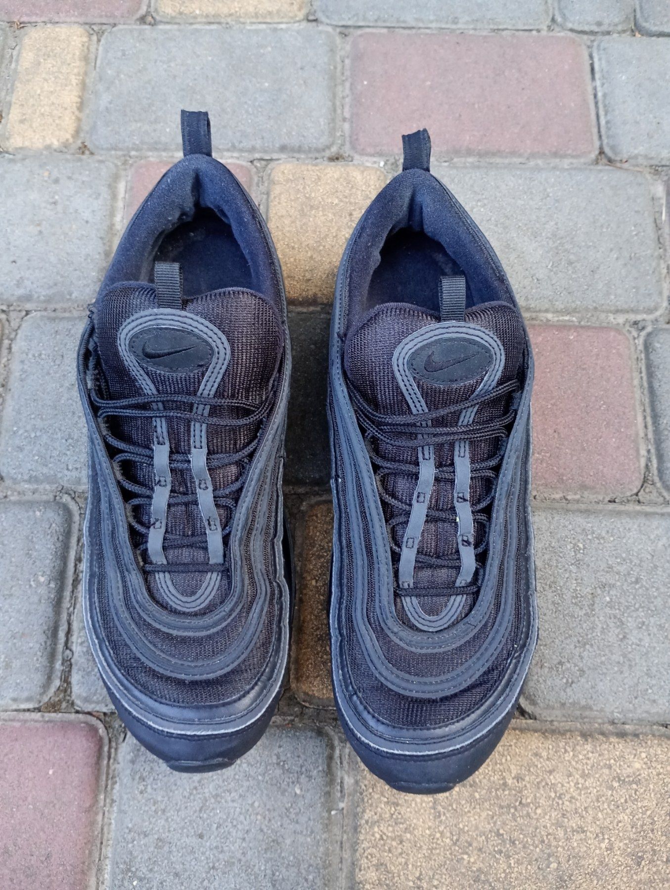 Кросівки Nike Air Max 97 Triple Black 45 / 46