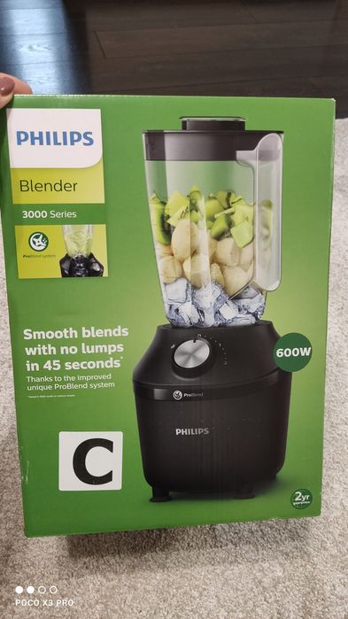 Philips Nowy fabrycznie zapakowany blender kielichowy mocny
