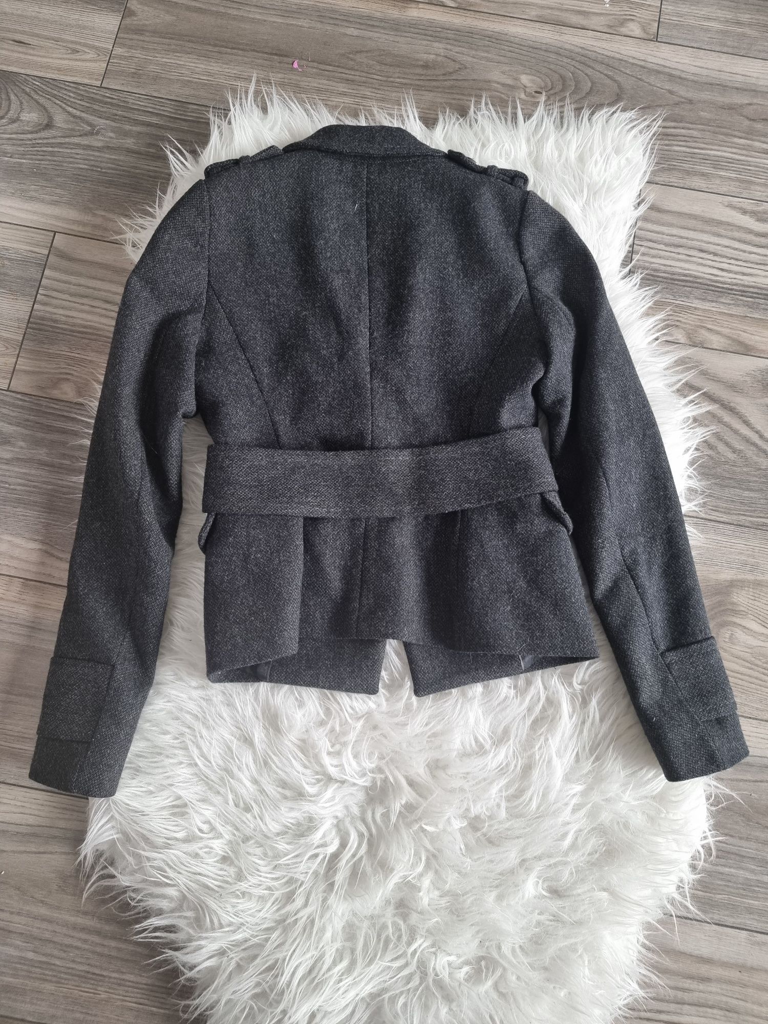Welniana marynarka Massimo dutti rozm. S