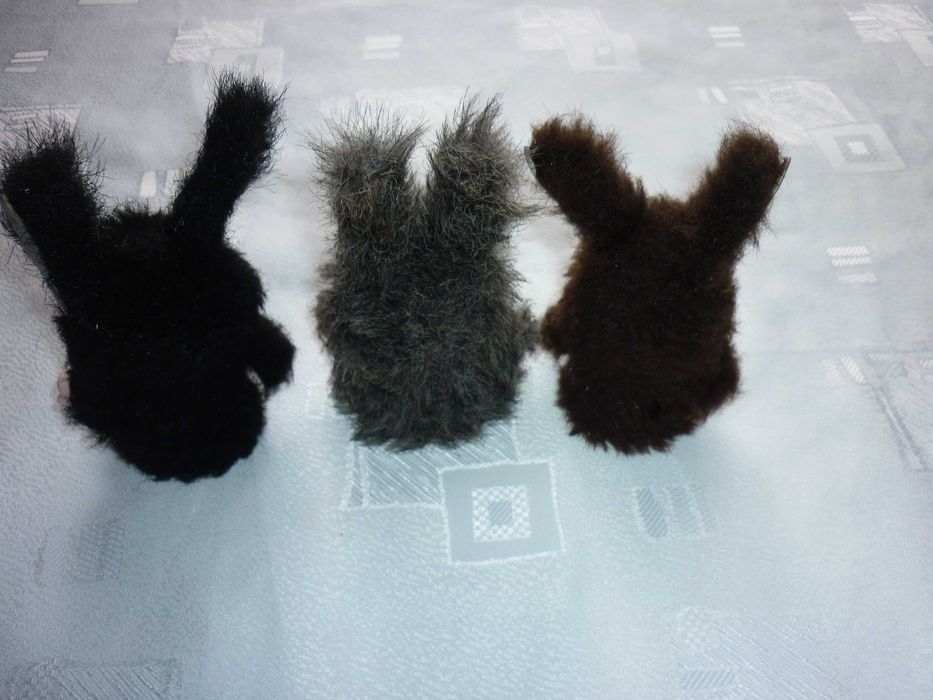 Зайченята, зайчики СРСР  три штуки