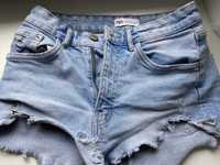 Zara джинсові шорти