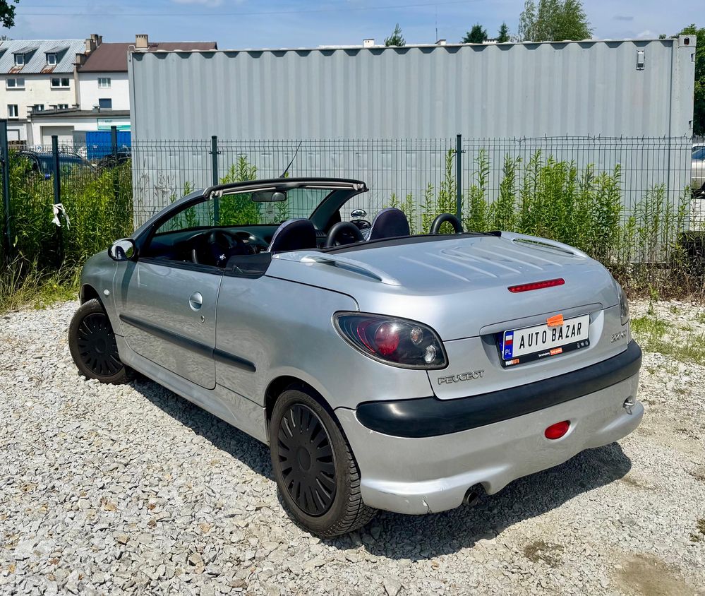 Peugeot 206 CC 1.6 Benzyna * Cabrio * 2003 rok * Mega Stan