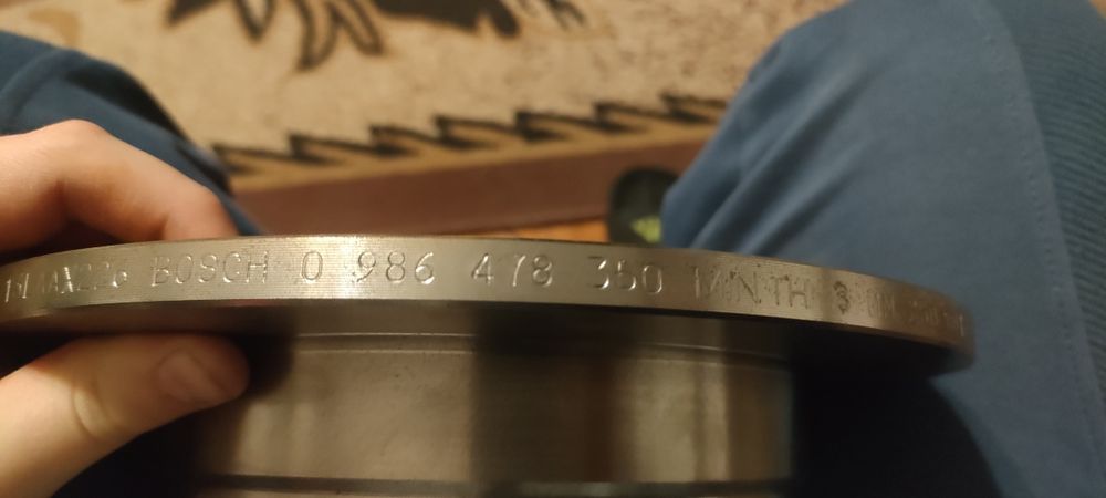 Nowe tarcze tylne Honda Civic