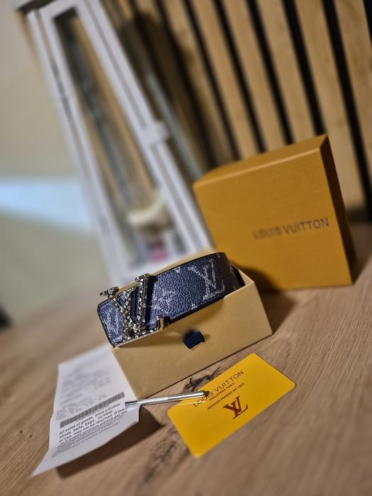 Pasek skórzany Louis Vuitton dł 120 cm