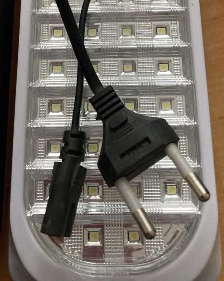 LED ліхтар на акумуляторі Yajia YJ-6804. 44 LED. Б\В