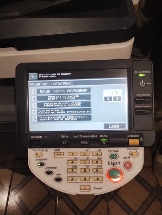 Likwidacja biura - kserokopiarka Konica Minolta C203