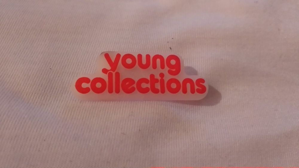 ЗНАЧОК брошь пластик young collections 4 cm x 1 cm