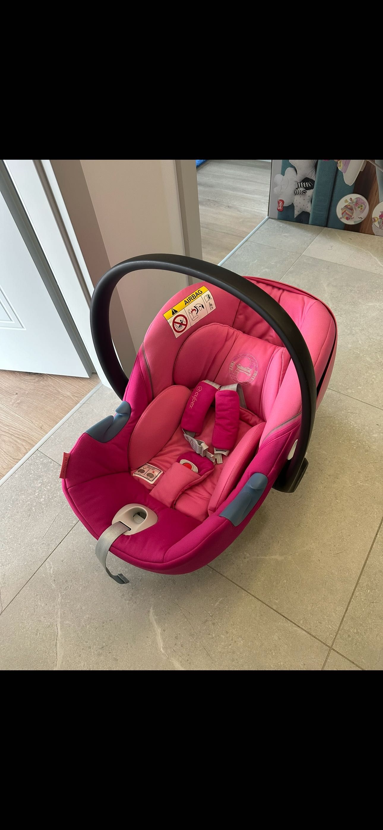 Cybex Aton 5 Fotelik
Samochodowy 0-13kg Magnolia
Pink