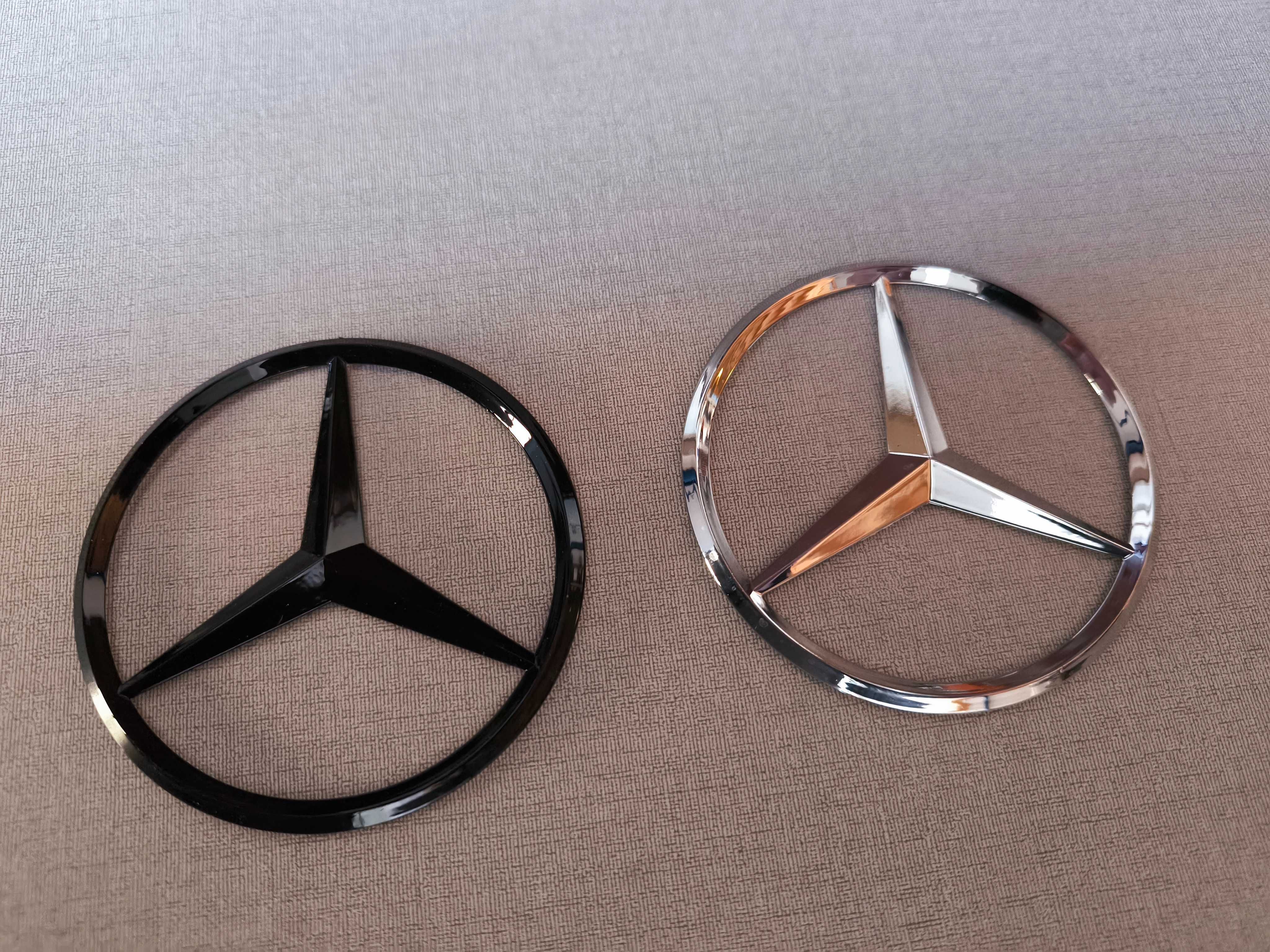 Emblema Símbolo capô ou bagageira Mercedes Benz