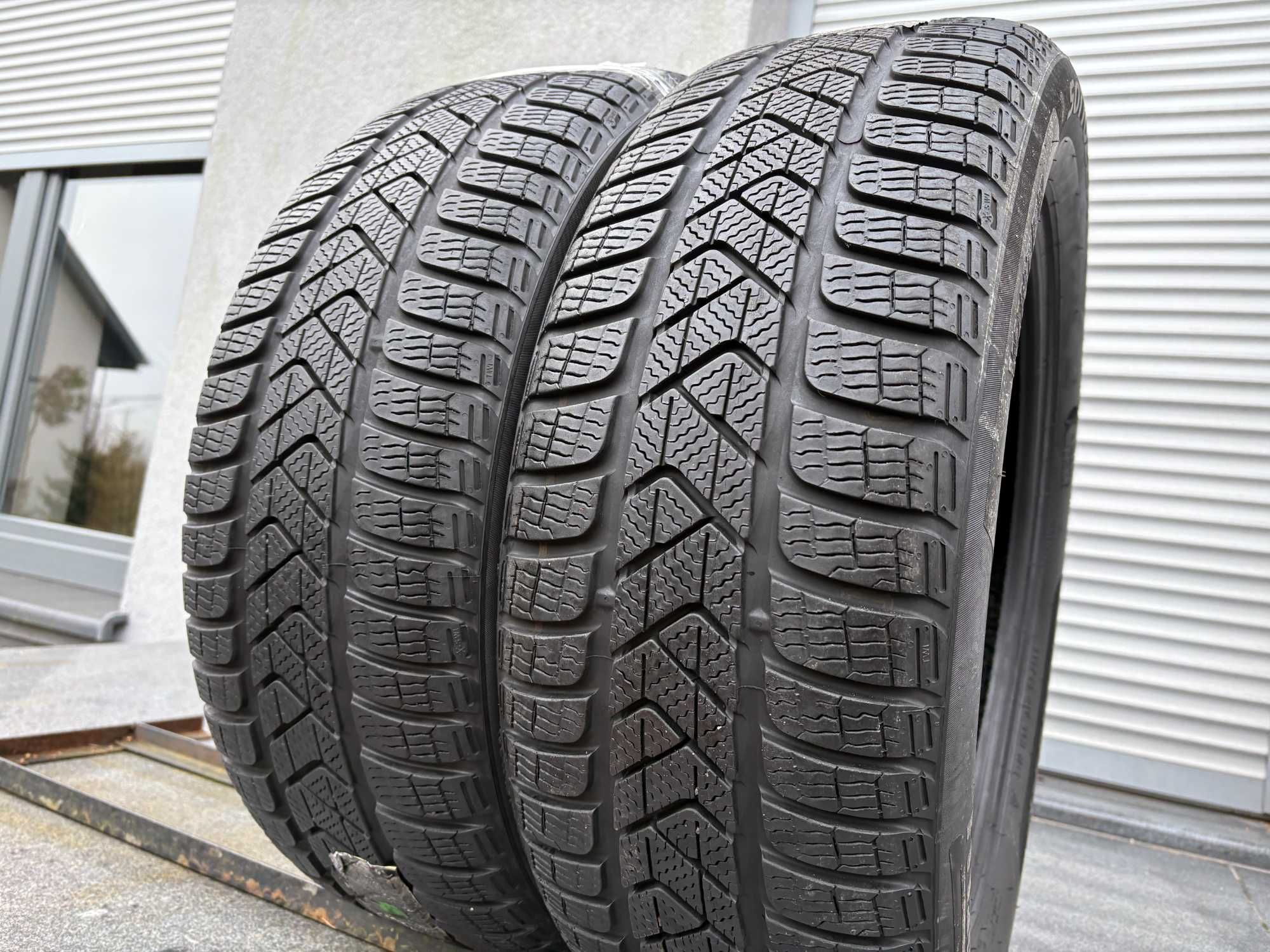 2szt zimowe 215/55R17 Pirelli 6,5mm 2021r POLEASINGOWE! Z9369 gwarancj