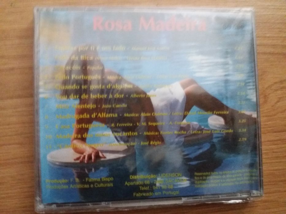 CD Original FADO - Rosa Madeira - Destino