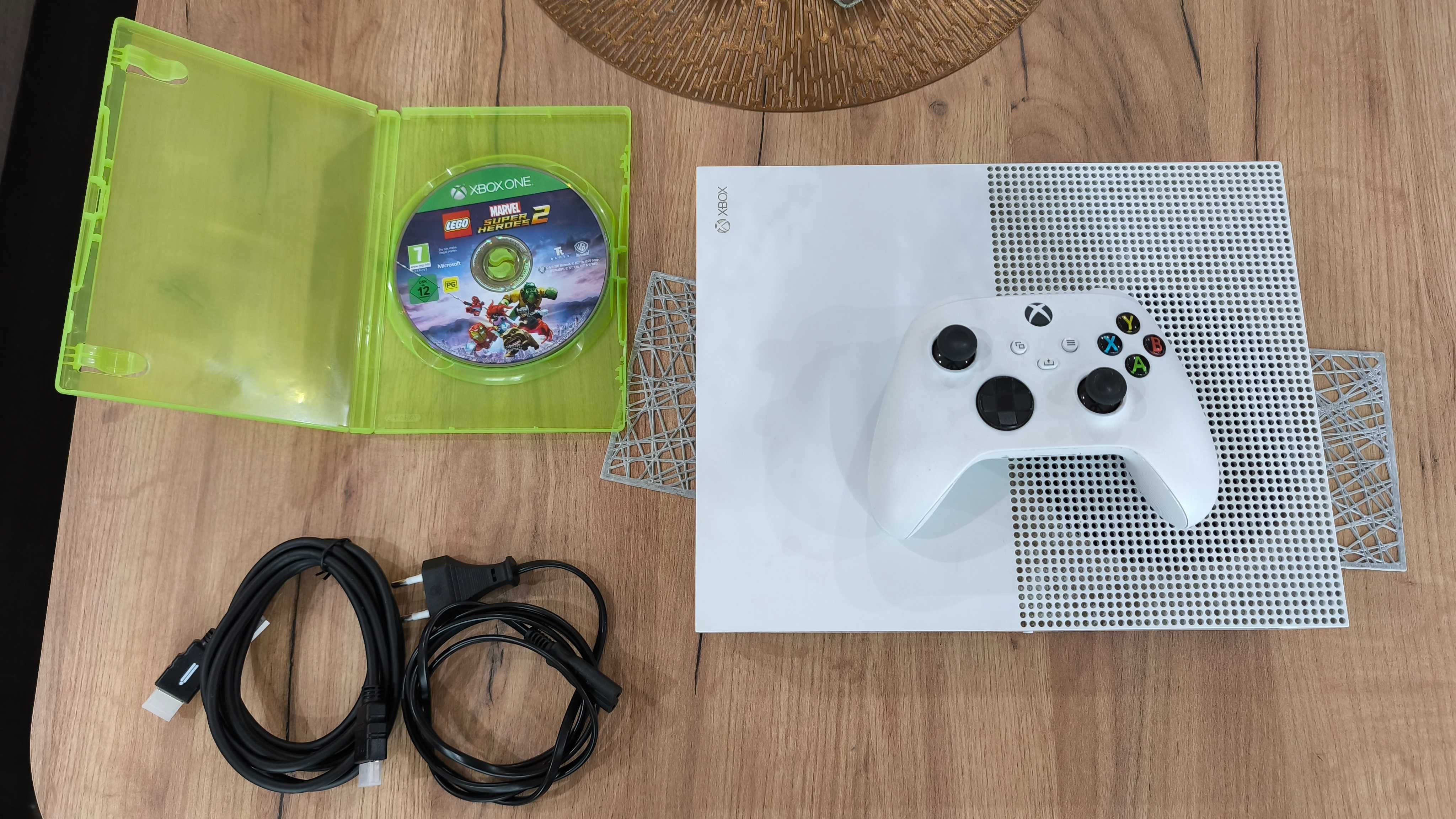 !! Xbox One S, HDD 500gb ,Orig.Biały Pad 1914 ,Hdmi ,+ Gra !!