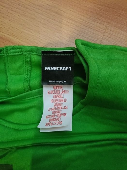 Костюм Minecraft,7-8 років,новий карнавальний костюм Майнкрафт,Creeper