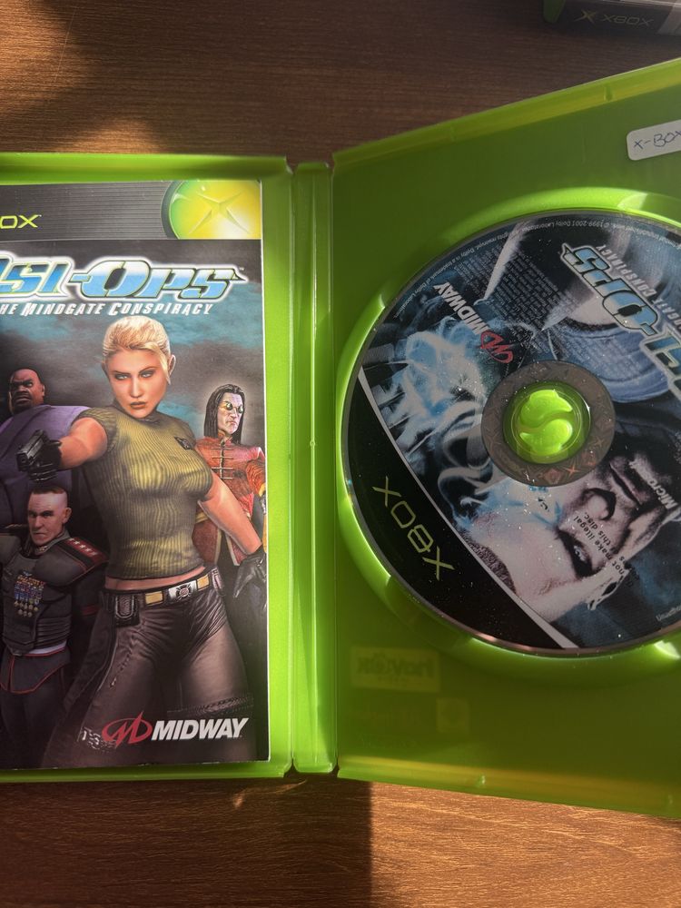 Gra psi ops psi-ops xbox classic