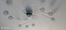 Żyrandol LED  9 kloszy G4