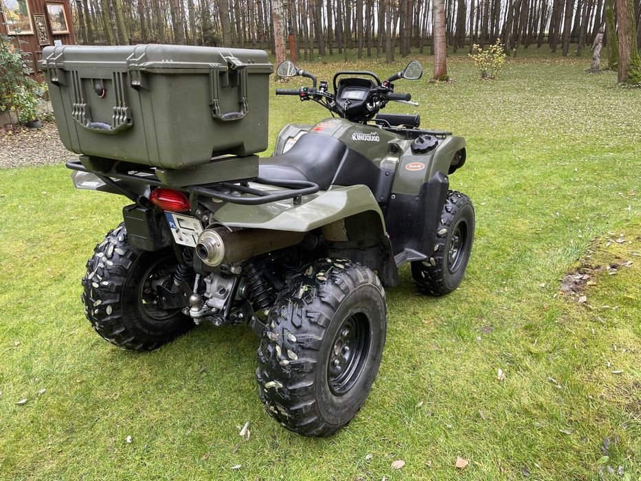 Suzuki Kingquad LT-A 750AXi zarejestrowany homologacja wyciągarka quad