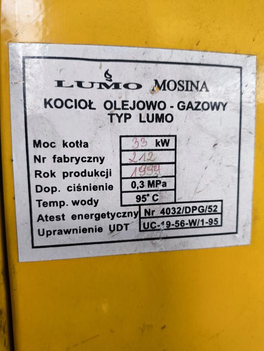 Piec olejowy Lumo