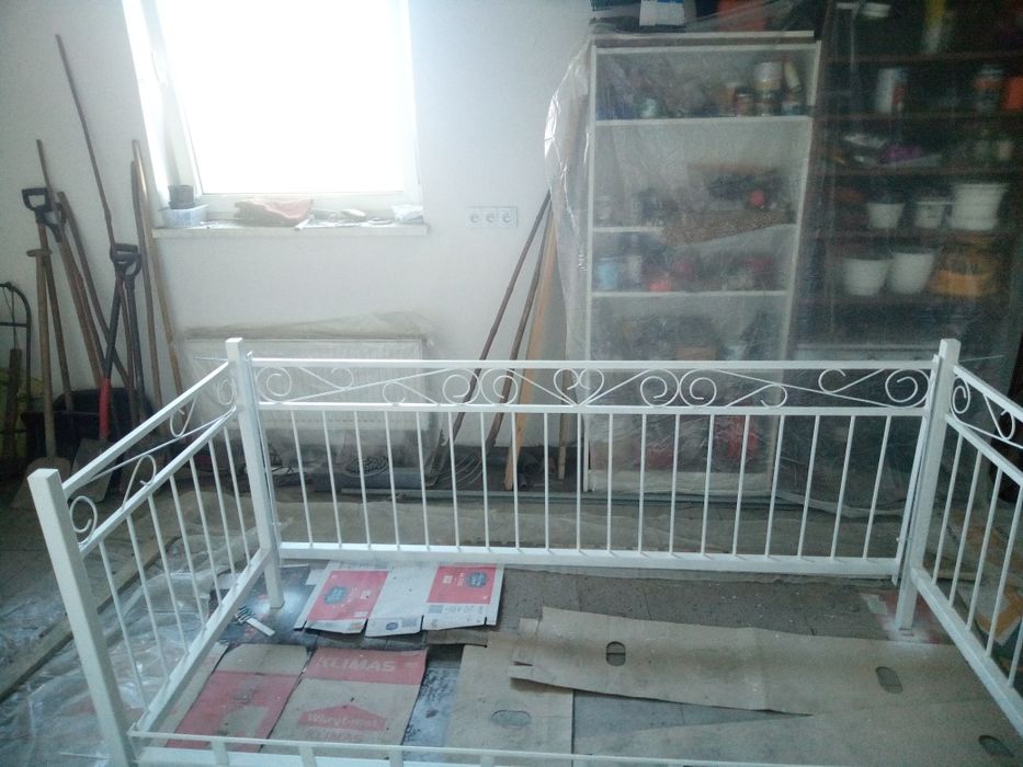 Łóżko stalowe, meble stalowe