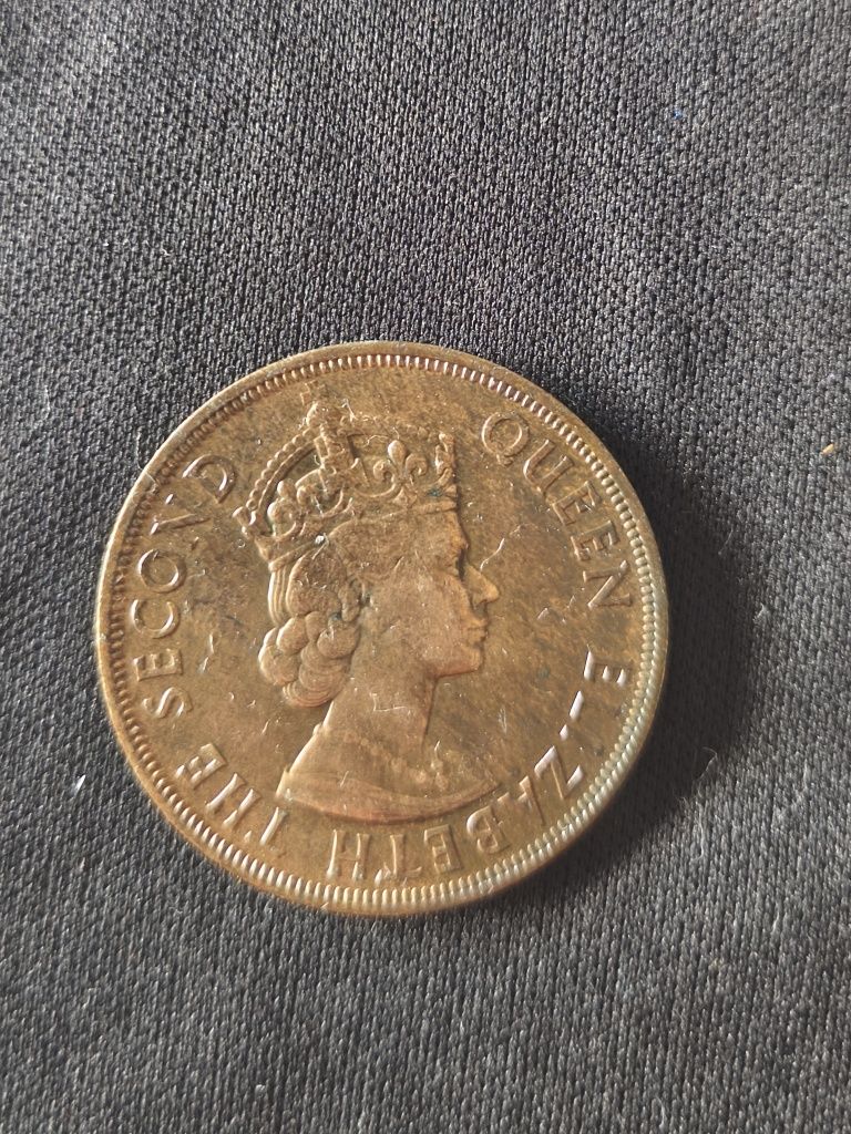 Jersey 1/12 shilling, Liberação
(Rainha Elizabeth Il) 1954
