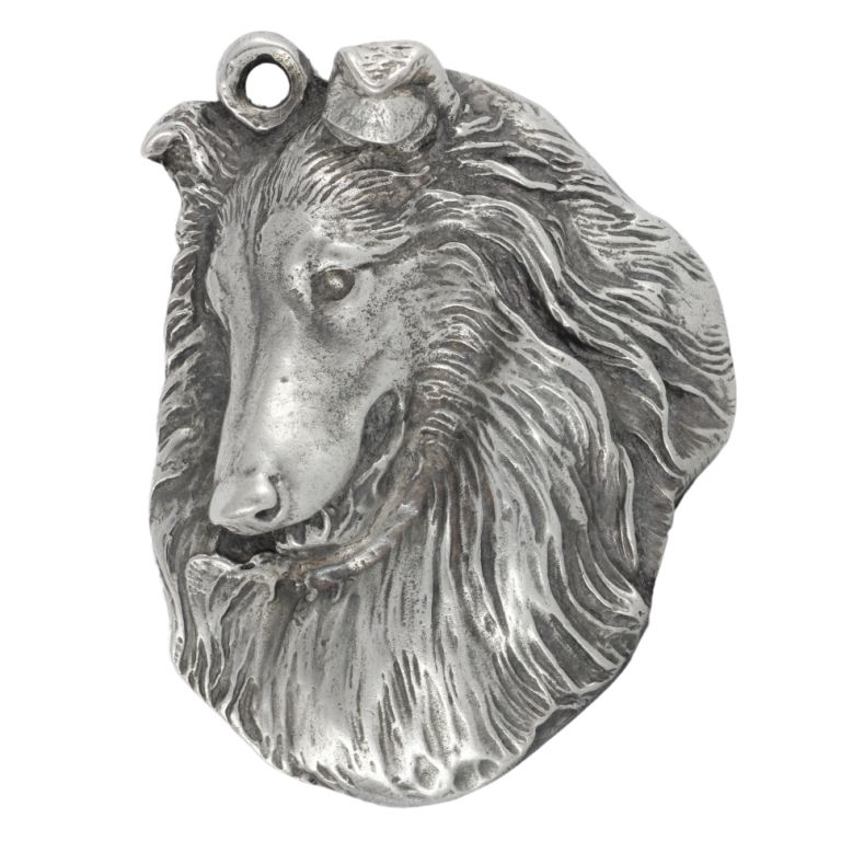 Owczarek szkocki długowłosy, Collie rough naszyjnik w pudełku Art-Dog