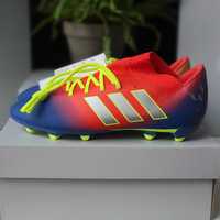 Buty Adidas Nemeziz Messi 18.3 FG - czerwone - r. 38.5 - oryginalne