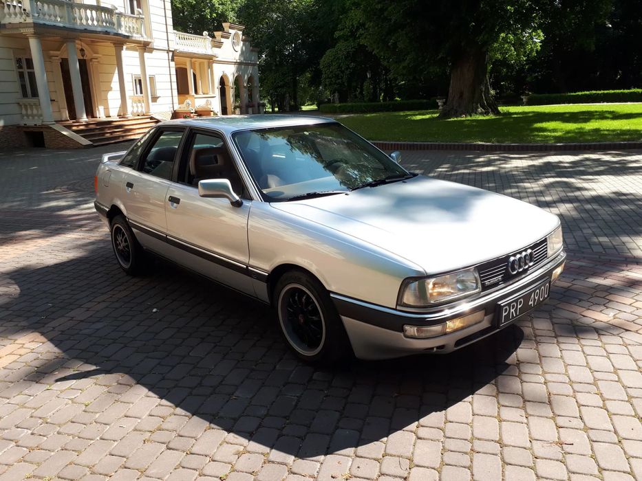 Audi 90 B3 2.3E (5 cylindrów), zadbany egzemplarz, edycja Porsche Austria