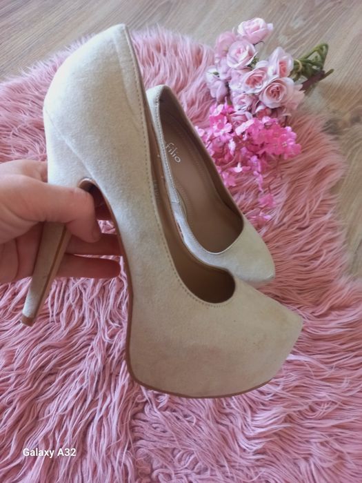 Szpilki na platformie 38 rozmiar