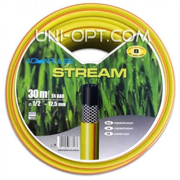 Шланг поливальний AquaPulse "Stream" 1/2"(12,5 мм) 30м(20м;50м) Італія