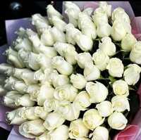 Доставка цветов • Букет из 101 розы • Доставка квітів Київ • 101 роза•