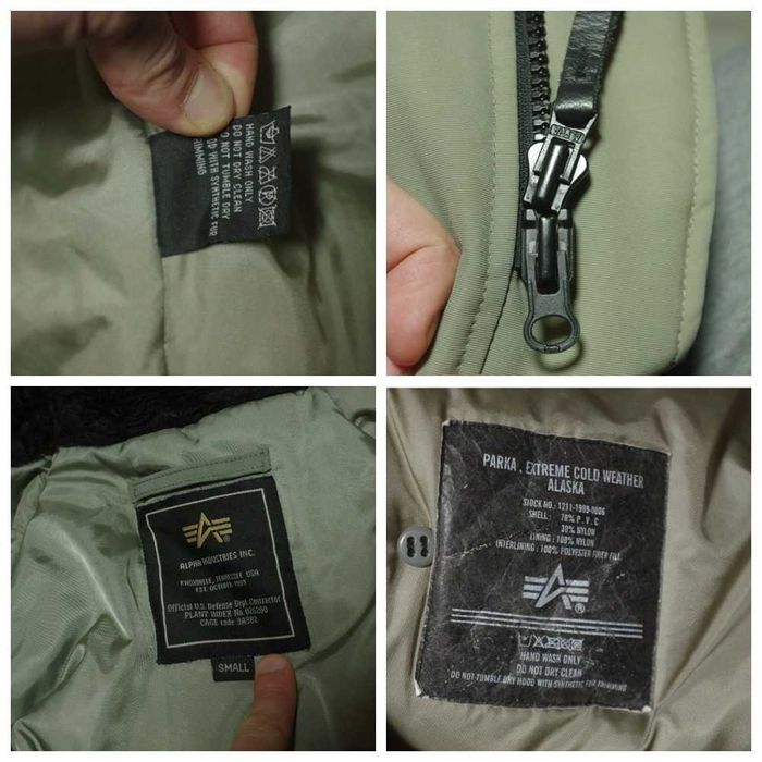 Куртка Alpha Industries Extreme Cold Weather parka оригінал S Розмір