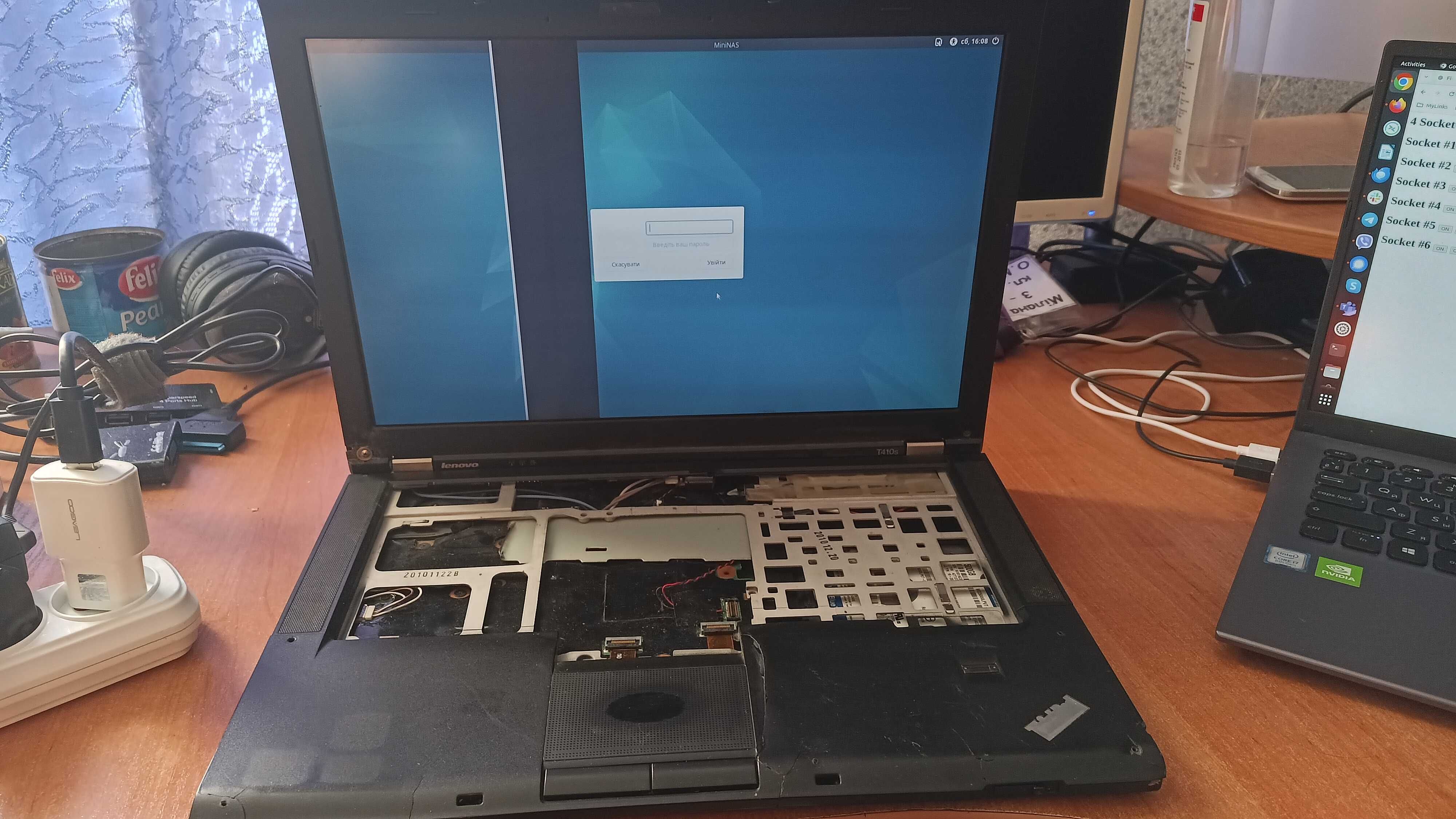 ThinkPad T410S 14" (core i5/4Gb/eSATA під сервер, безшумний, тонкий)