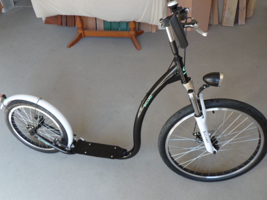 Hulajnoga na pompowanych kołach 26" i 20" Strada Sicaro .