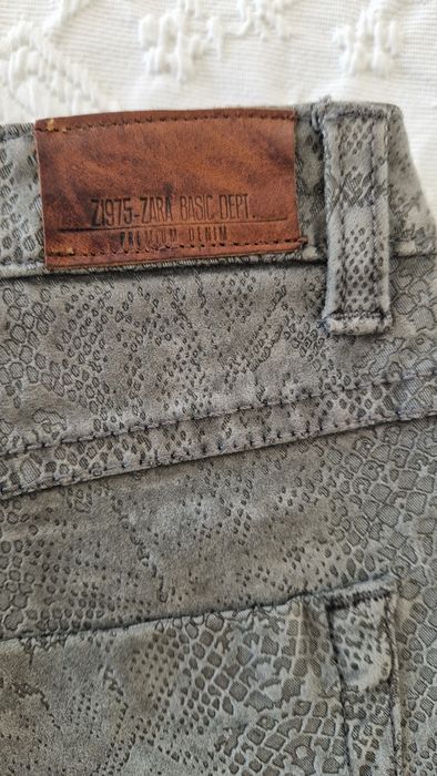 Calças zara cinzenta tamanho 36