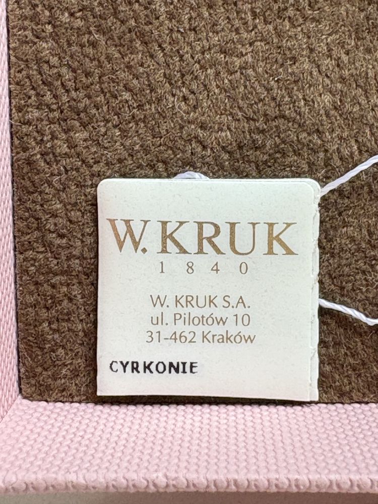 Łancuszek W.KRUK złoto cyrkonie