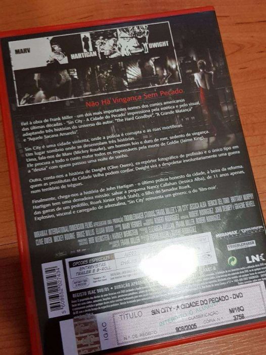 DVD: Sin City - A Cidade do Pecado