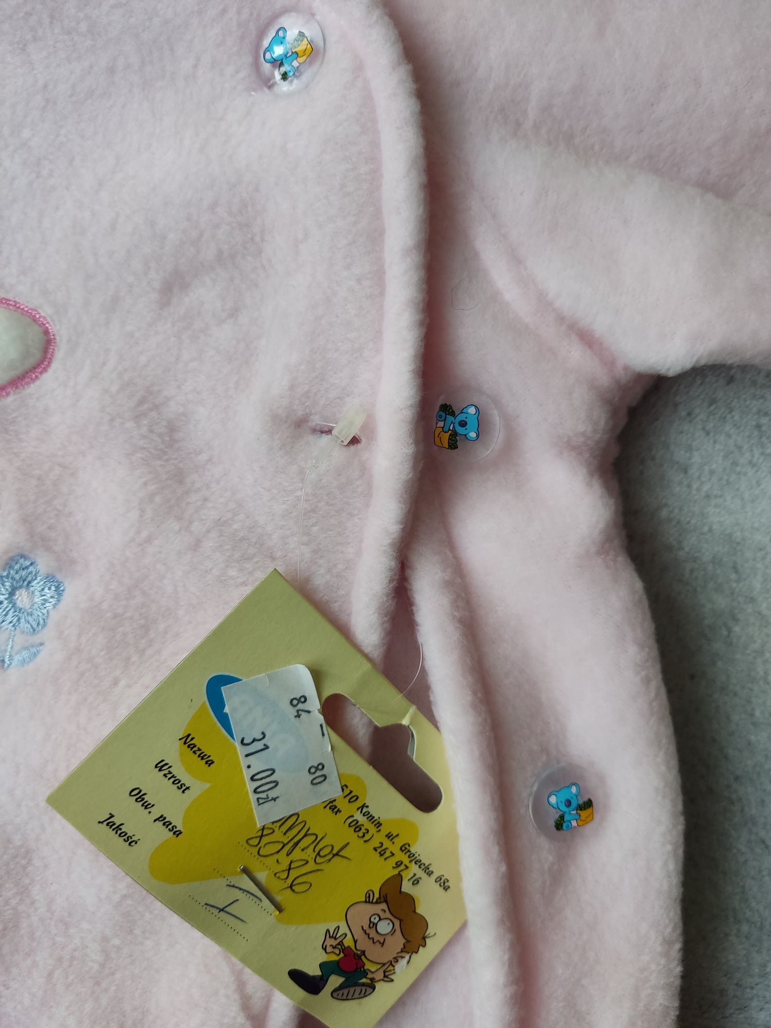 Sweterek bluza dla dziewczynki 80 86