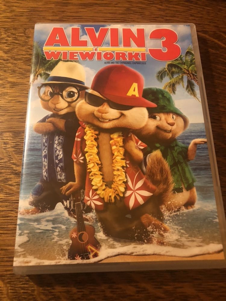 DVD Alvin i wiewiórki 3