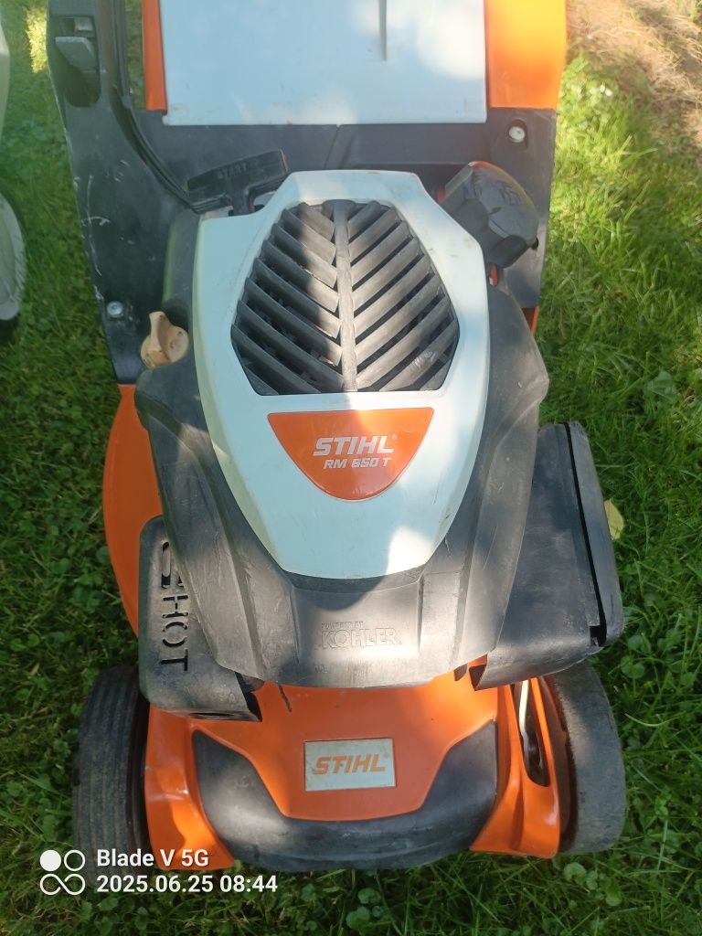 Kosiarka Stihl rm 650, viking mb 650, silnik kohler, napęd, aluminiowa